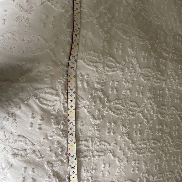 LOUIS VUITTON LB1003 Monogram Multicolor belt SIZE 90/36 - Picture 5 of 10
